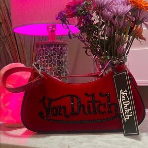Von Dutch Red Velvet Woman’s bag